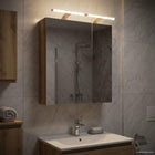 Bathroom mirror cabinet Artisan oak 60 x 14.5 x 70 cm