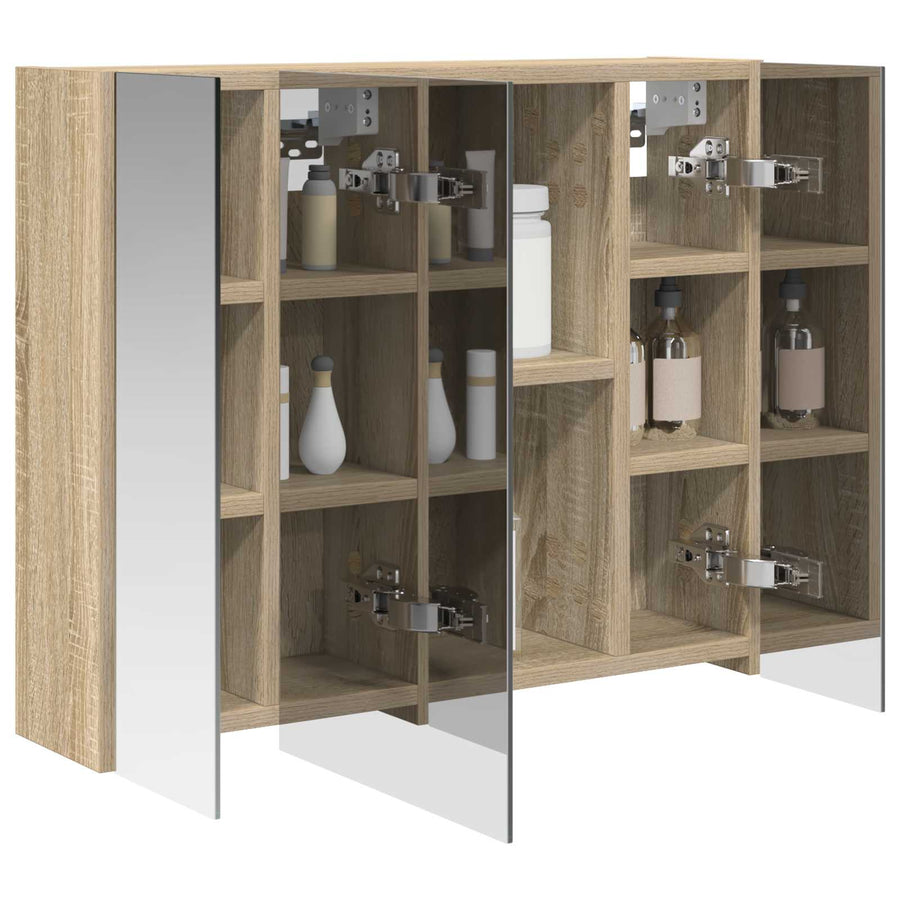 Badkamer spiegelkast Sonoma Eiken 60 x 14,5 x 50 cm