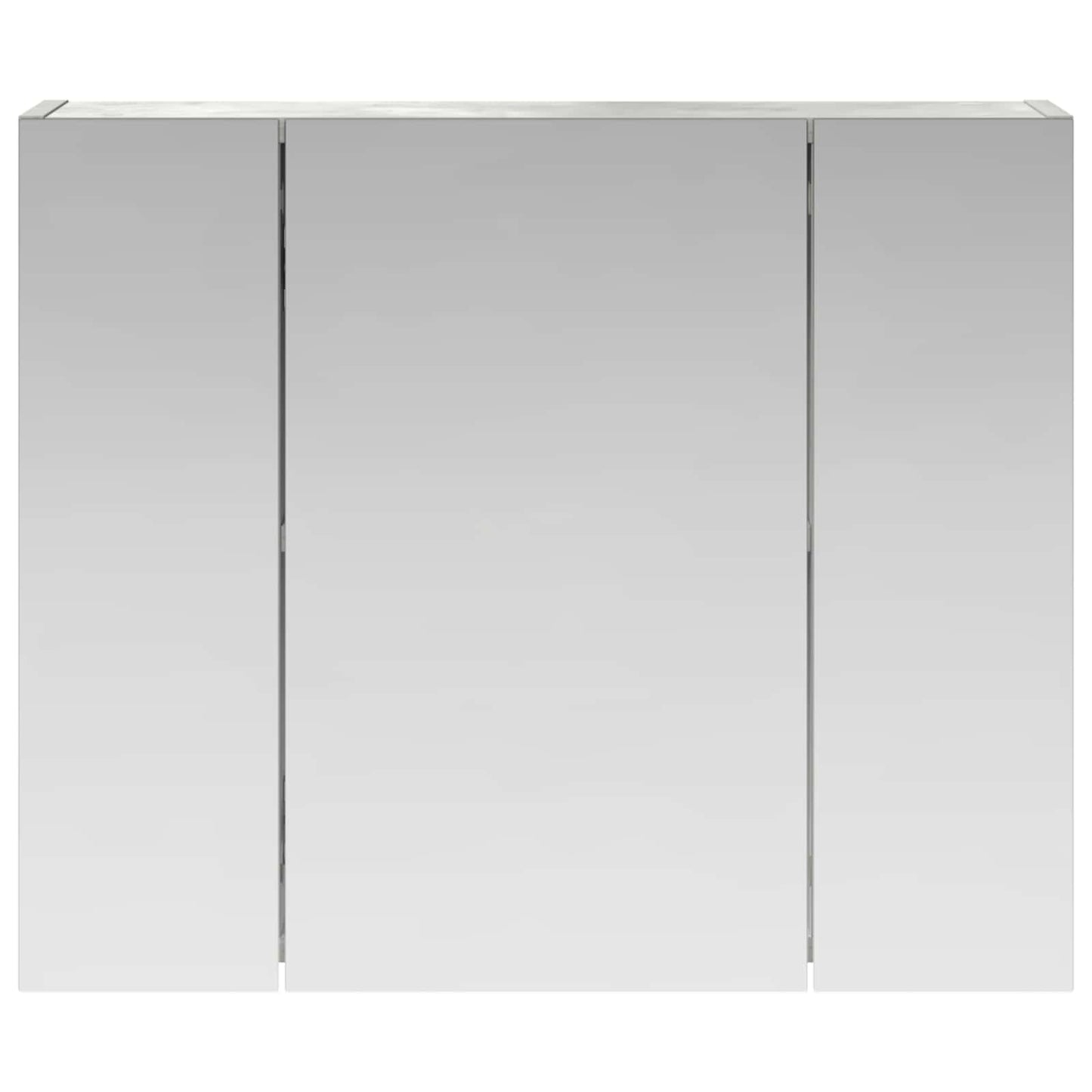 Badkamer spiegelkast Beton Grijs 60 x 14,5 x 50 cm Bewerkt hout