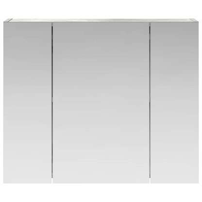 Badkamer spiegelkast Beton Grijs 60 x 14,5 x 50 cm Bewerkt hout