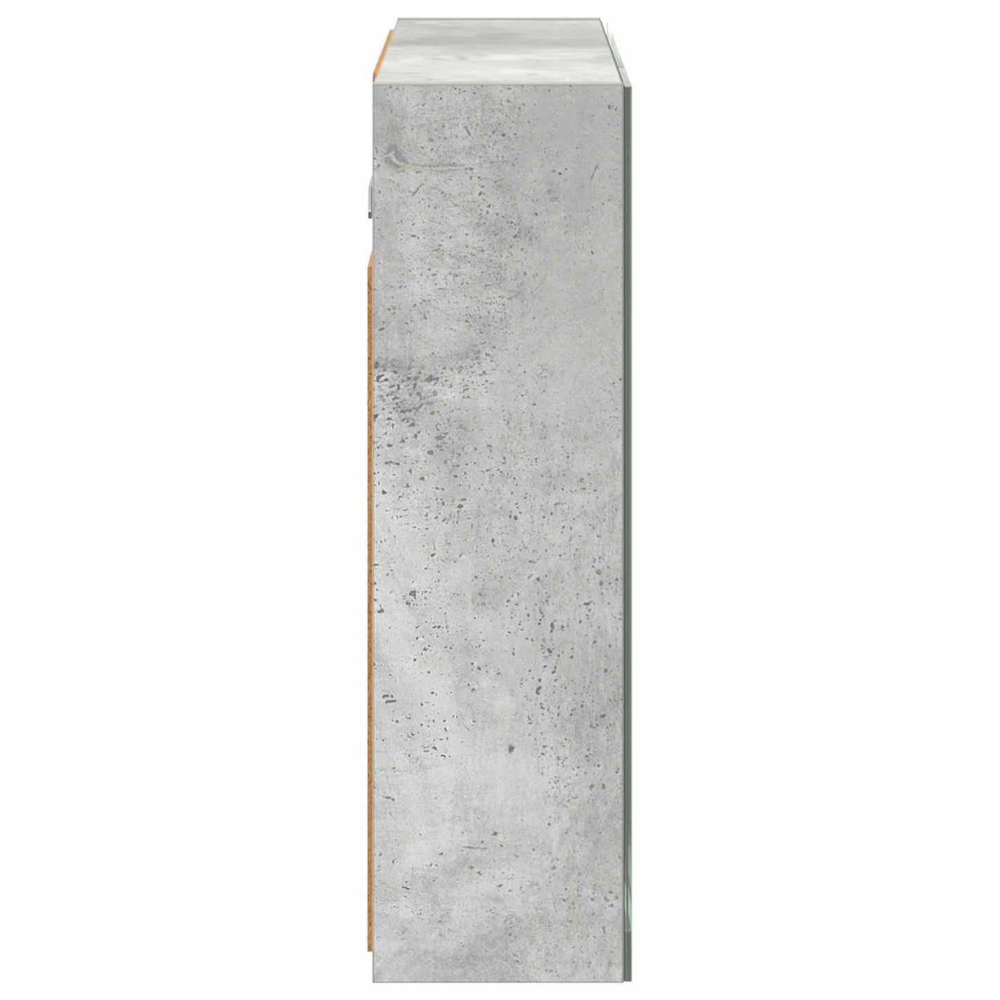 Badkamer spiegelkast Beton Grijs 60 x 14,5 x 50 cm Bewerkt hout