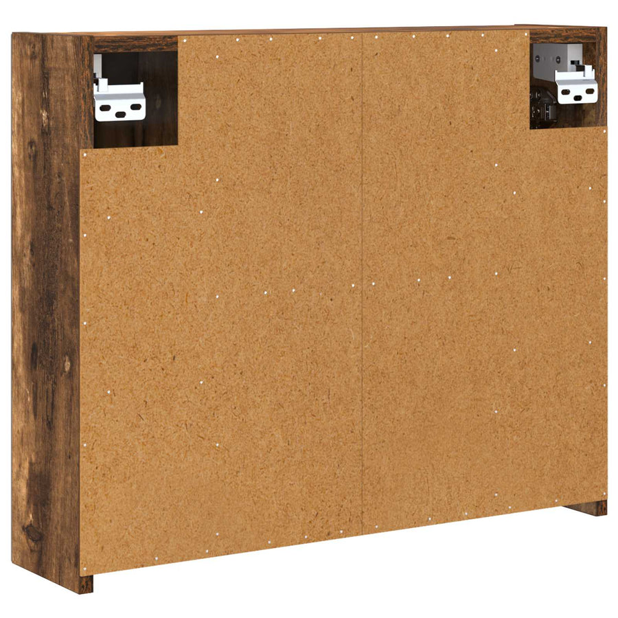 Badkamer spiegelkast Gerookt eiken 60 x 14,5 x 50 cm