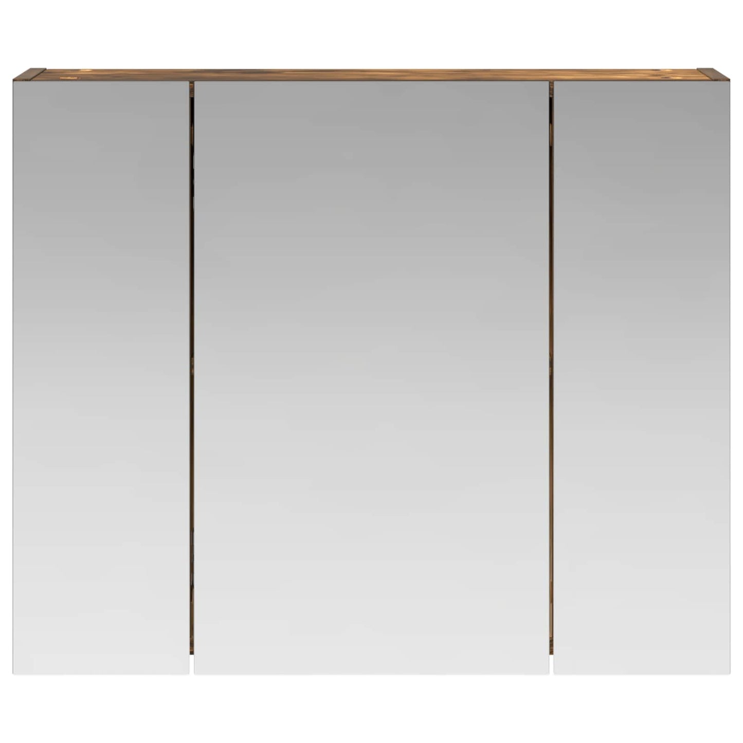 Badkamer spiegelkast Gerookt eiken 60 x 14,5 x 50 cm