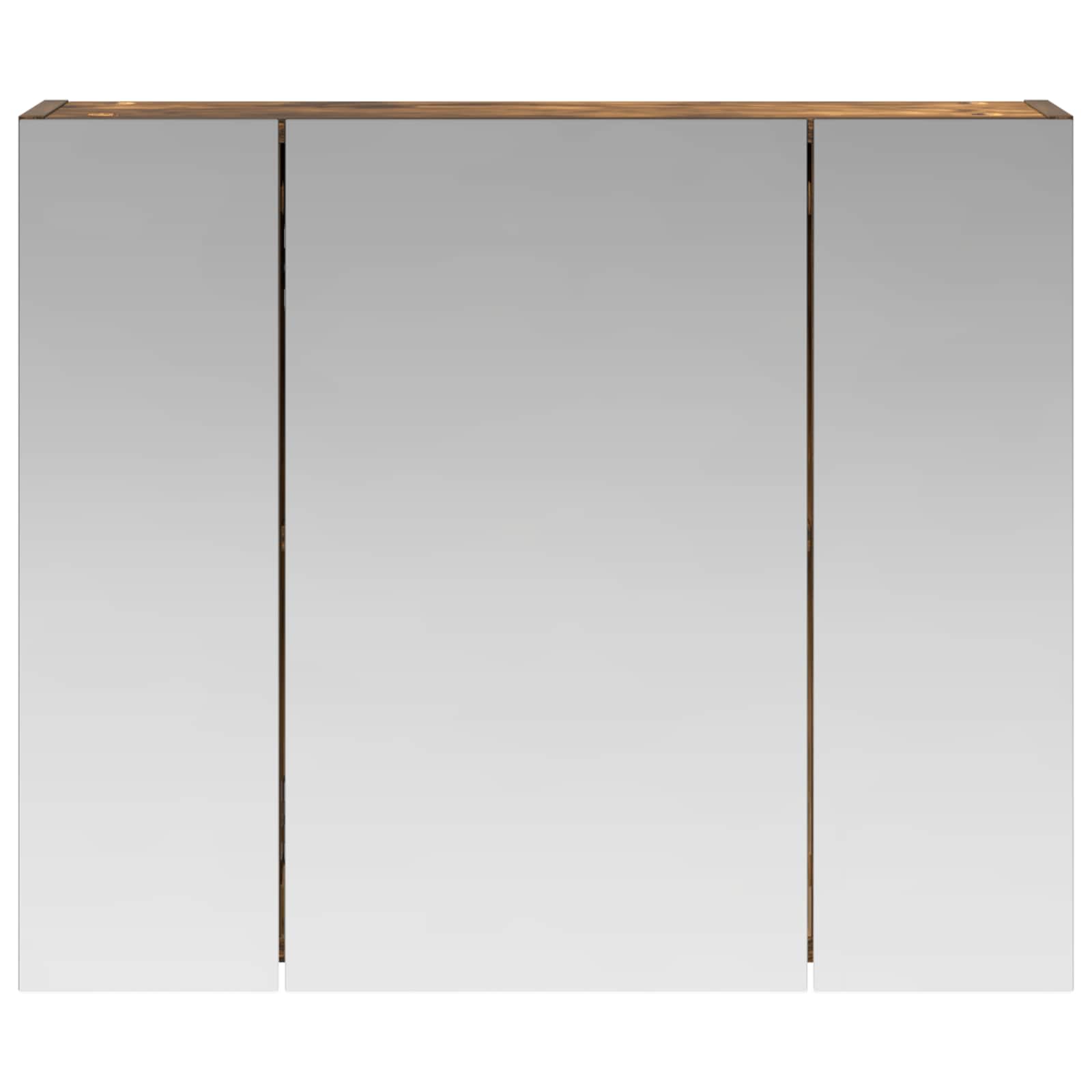 Badkamer spiegelkast Gerookt eiken 60 x 14,5 x 50 cm