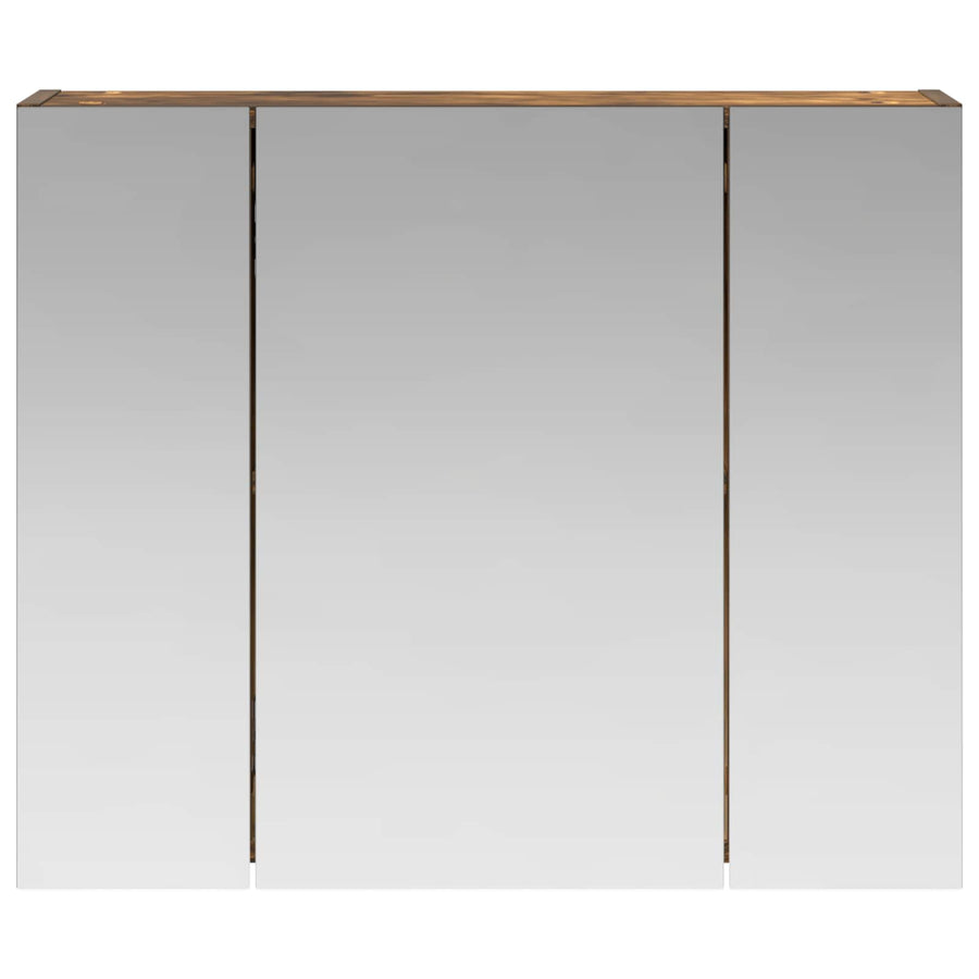 Badkamer spiegelkast Gerookt eiken 60 x 14,5 x 50 cm