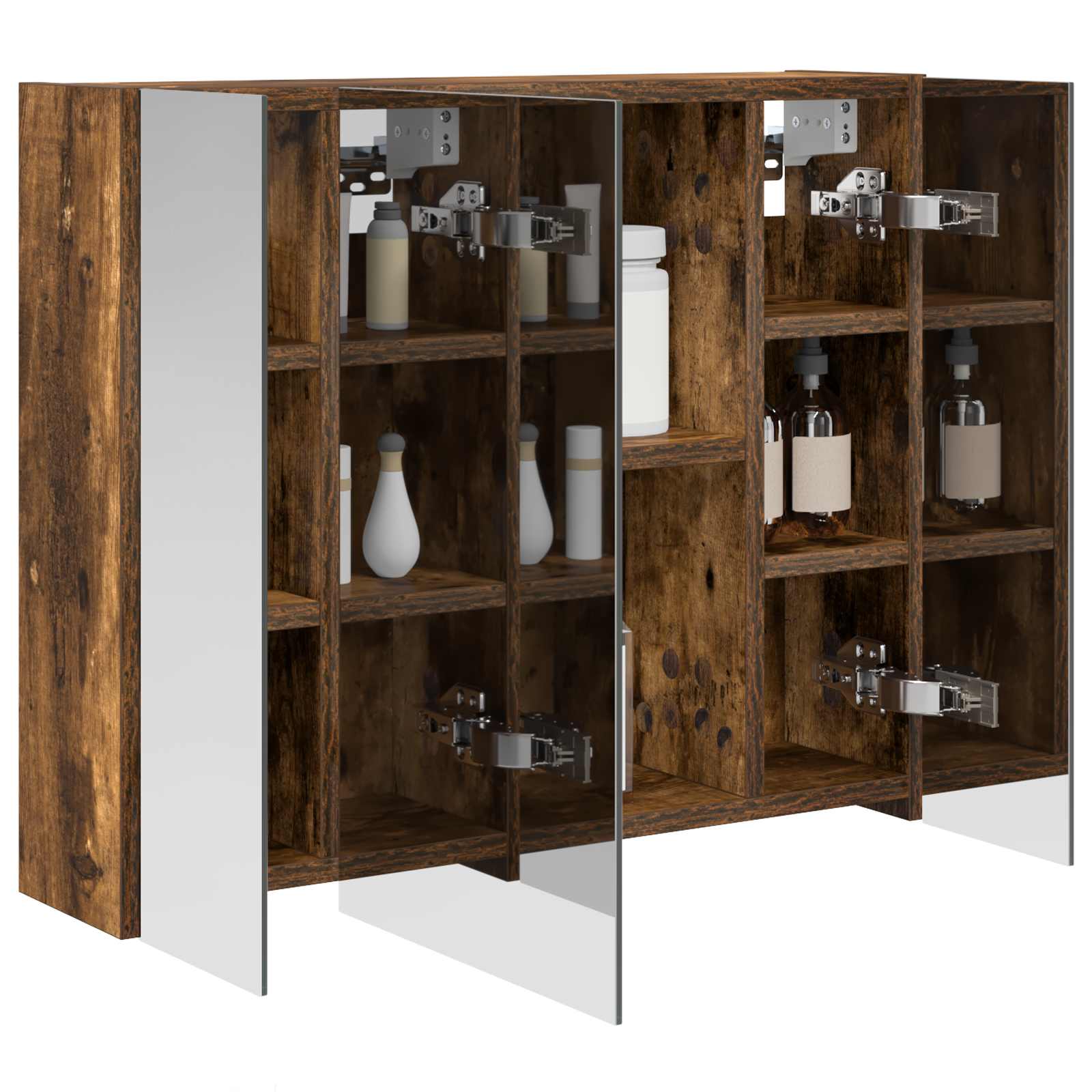 Badkamer spiegelkast Gerookt eiken 60 x 14,5 x 50 cm