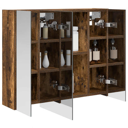 Badkamer spiegelkast Gerookt eiken 60 x 14,5 x 50 cm