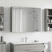 Badkamer spiegelkast 60x14,5x50 cm grijs Sonoma