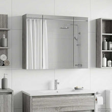 Badkamer spiegelkast Grijs Sonoma 60 x 14,5 x 50 cm