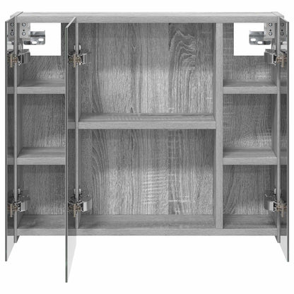 Badkamer spiegelkast Grijs Sonoma 60 x 14,5 x 50 cm