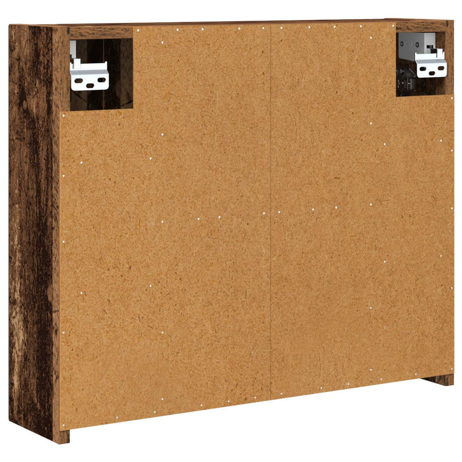 Badkamer spiegelkast Oudhout 60 x 14,5 x 50 cm Bewerkt hout