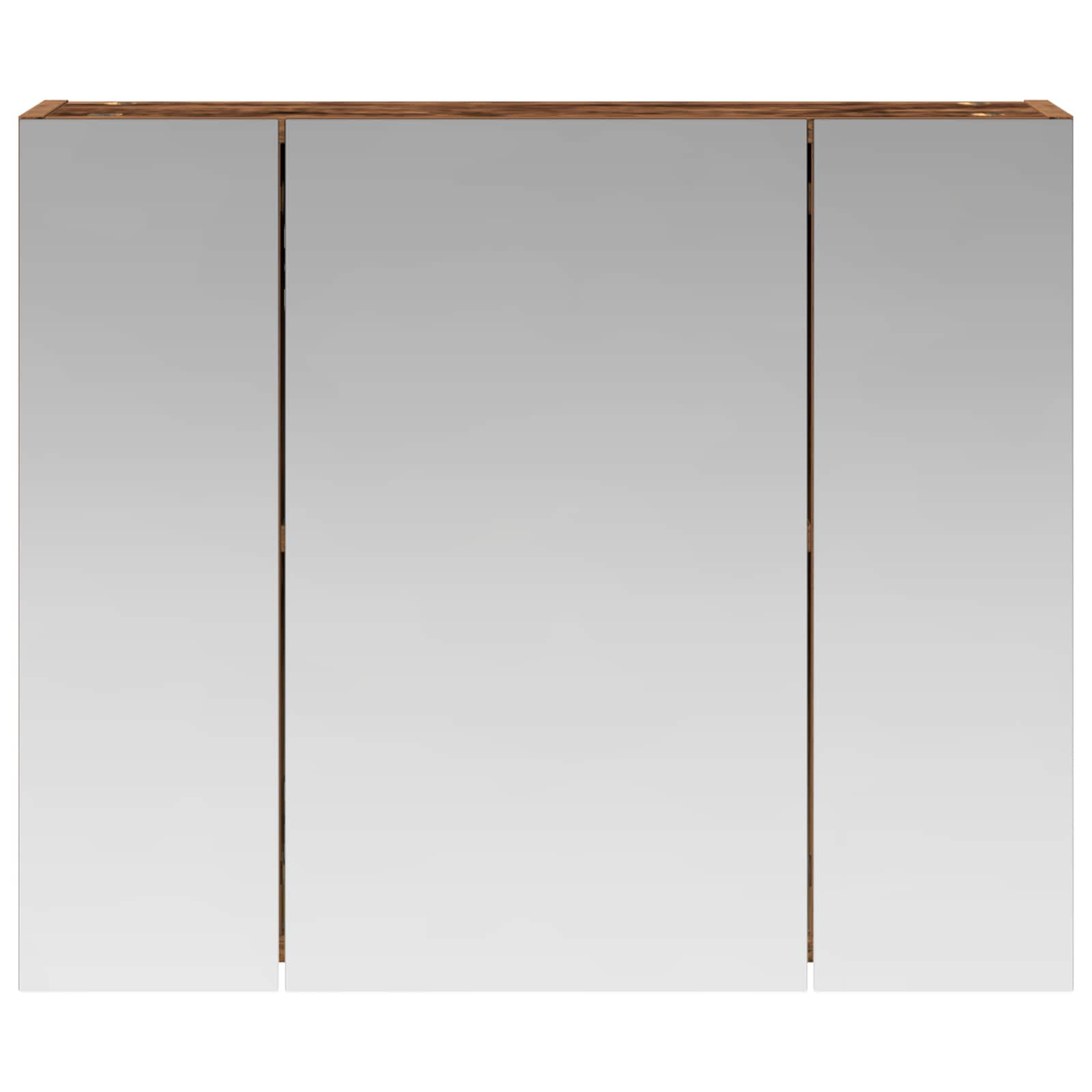 Badkamer spiegelkast Oudhout 60 x 14,5 x 50 cm Bewerkt hout