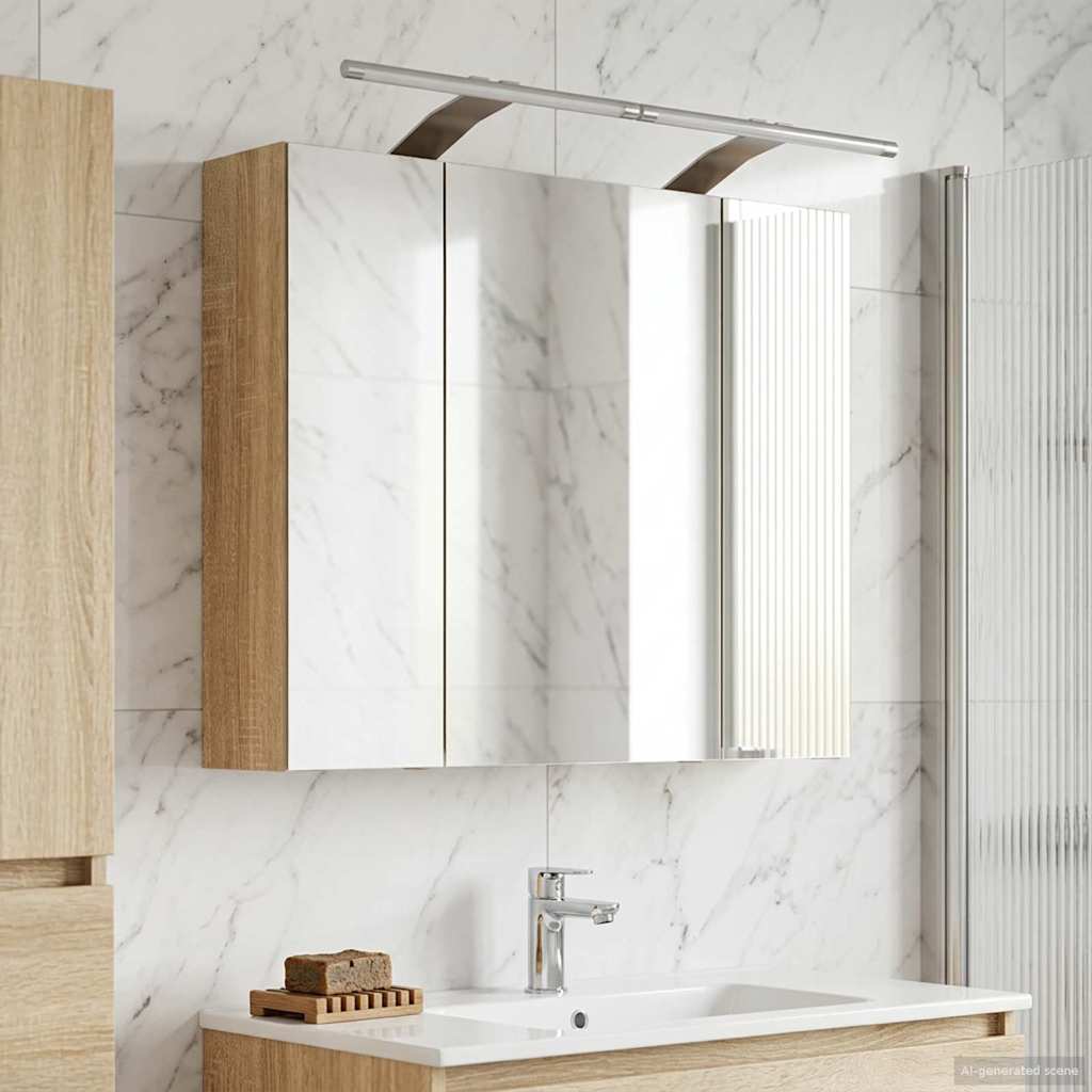 Badkamer spiegelkast Sonoma Eiken 60 x 14,5 x 50 cm