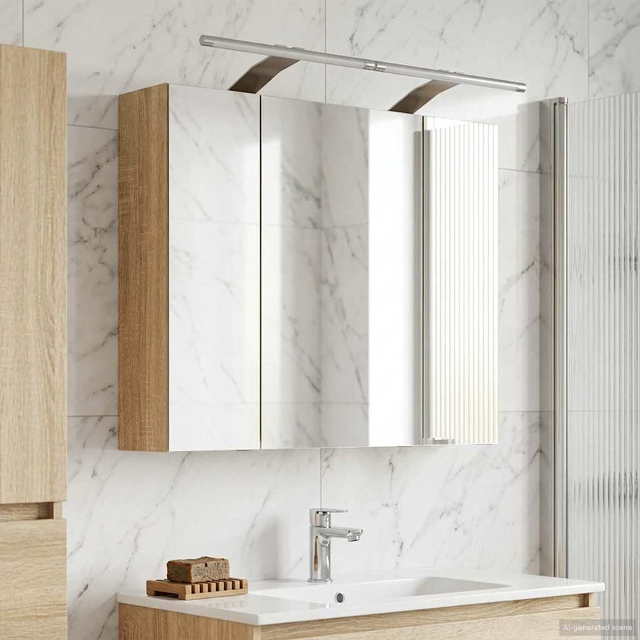 Badkamer spiegelkast Sonoma Eiken 60 x 14,5 x 50 cm