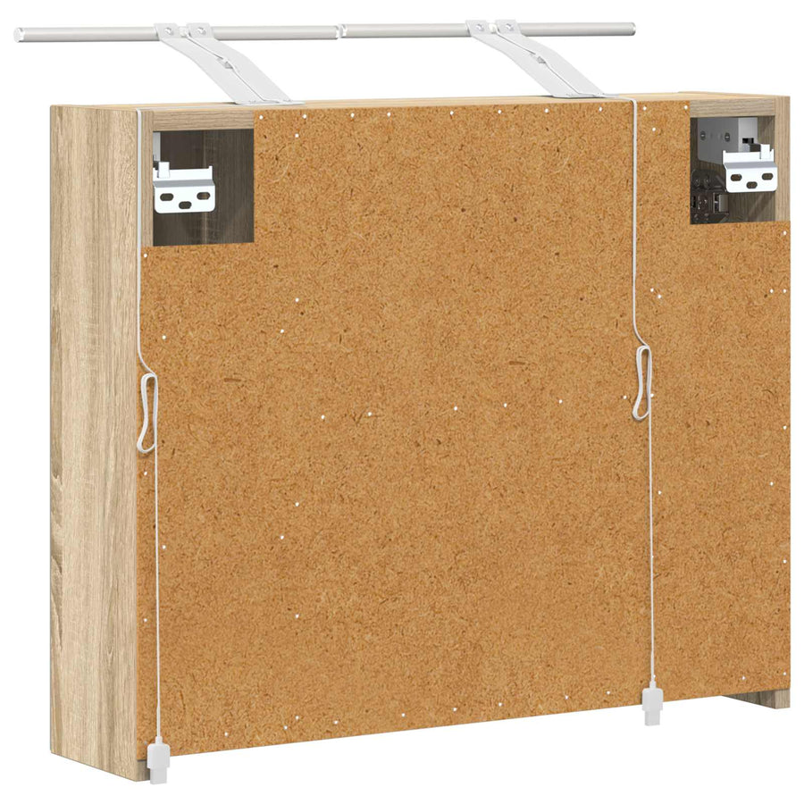 Badkamer spiegelkast Sonoma Eiken 60 x 14,5 x 50 cm