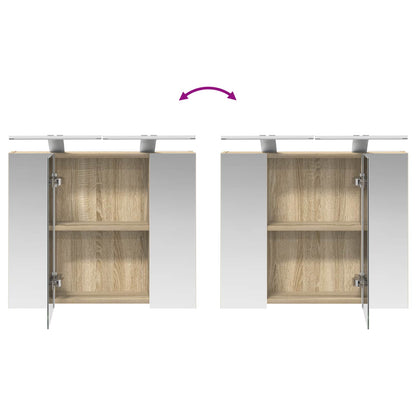 Badkamer spiegelkast Sonoma Eiken 60 x 14,5 x 50 cm