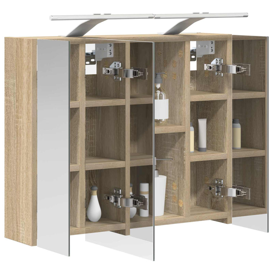 Badkamer spiegelkast Sonoma Eiken 60 x 14,5 x 50 cm
