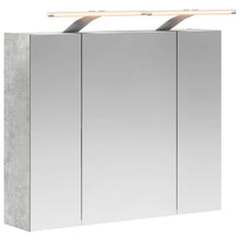 Badkamer spiegelkast Beton Grijs 60 x 14,5 x 50 cm Bewerkt hout