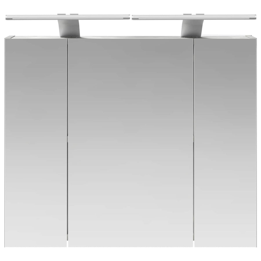 Badkamer spiegelkast Beton Grijs 60 x 14,5 x 50 cm Bewerkt hout