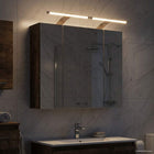 Bathroom mirror cabinet Smoked oak 60 x 14.5 x 50 cm