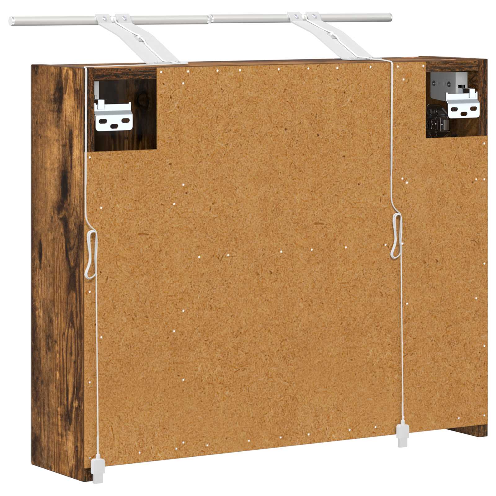 Badkamer spiegelkast Gerookt eiken 60 x 14,5 x 50 cm