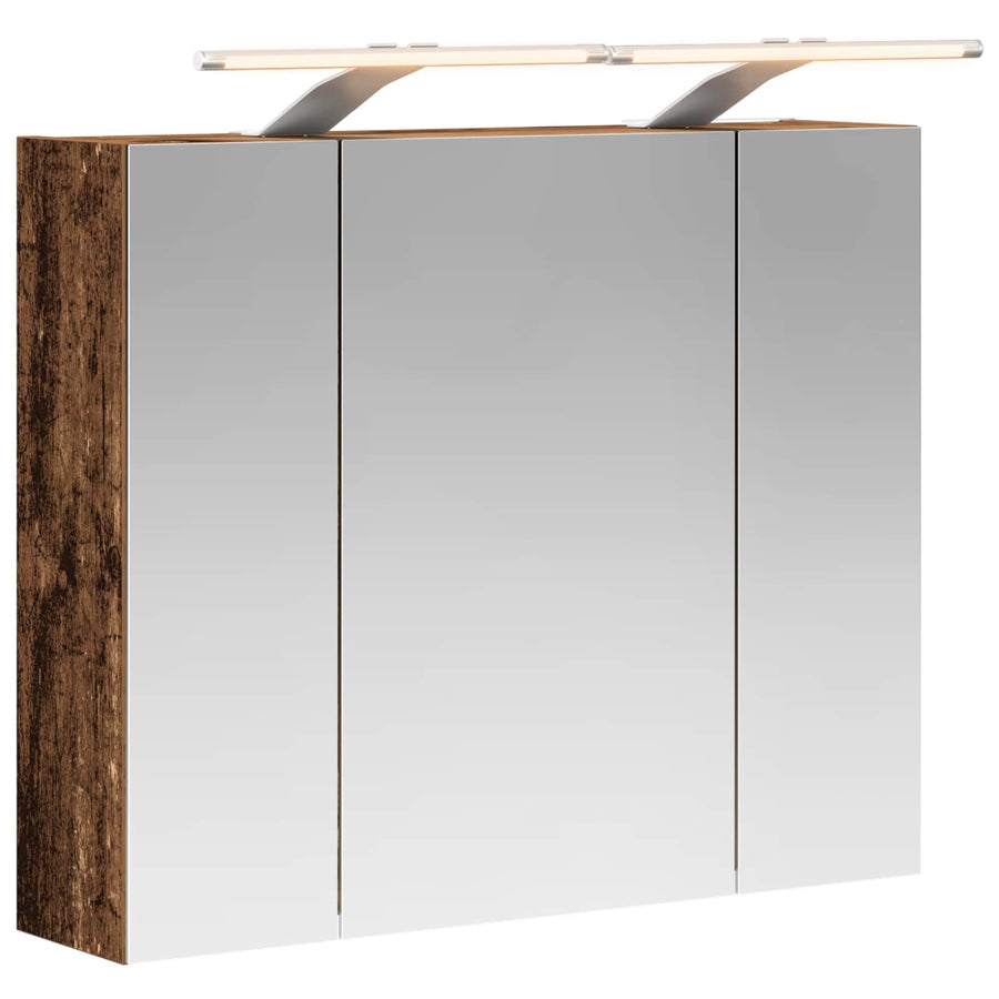 Badkamer spiegelkast Oudhout 60 x 14,5 x 50 cm Bewerkt hout