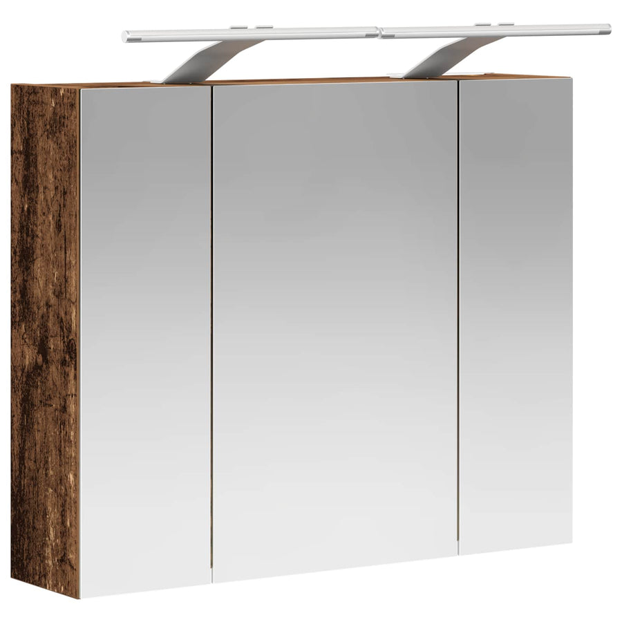 Badkamer spiegelkast Oudhout 60 x 14,5 x 50 cm Bewerkt hout