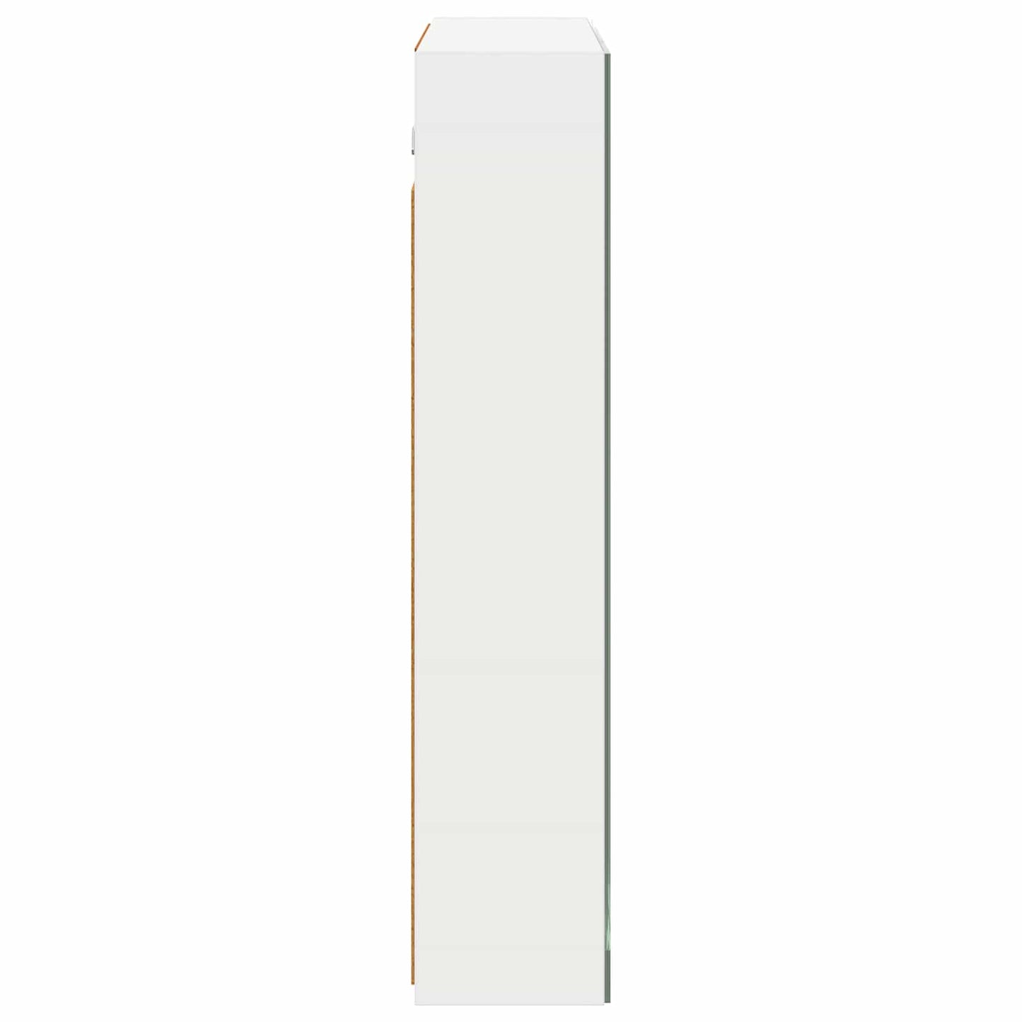 Badkamer spiegelkast voor Wit 70 x 14,5 x 70 cm Bewerkt hout