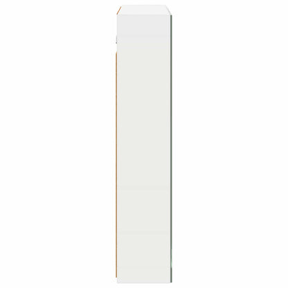 Badkamer spiegelkast voor Wit 70 x 14,5 x 70 cm Bewerkt hout