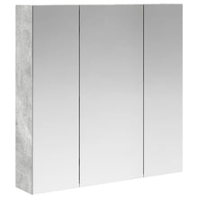 Badkamer spiegelkast Beton Grijs 70 x 14,5 x 70 cm Bewerkt hout
