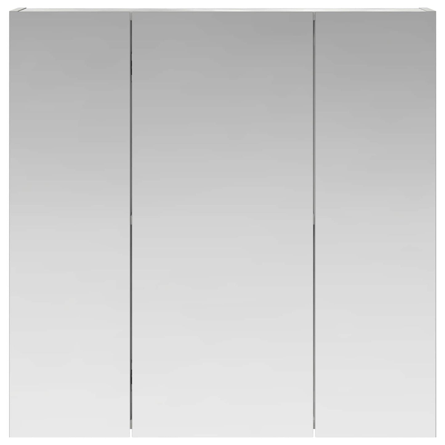 Badkamer spiegelkast Beton Grijs 70 x 14,5 x 70 cm Bewerkt hout