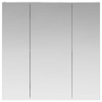 Badkamer spiegelkast Beton Grijs 70 x 14,5 x 70 cm Bewerkt hout