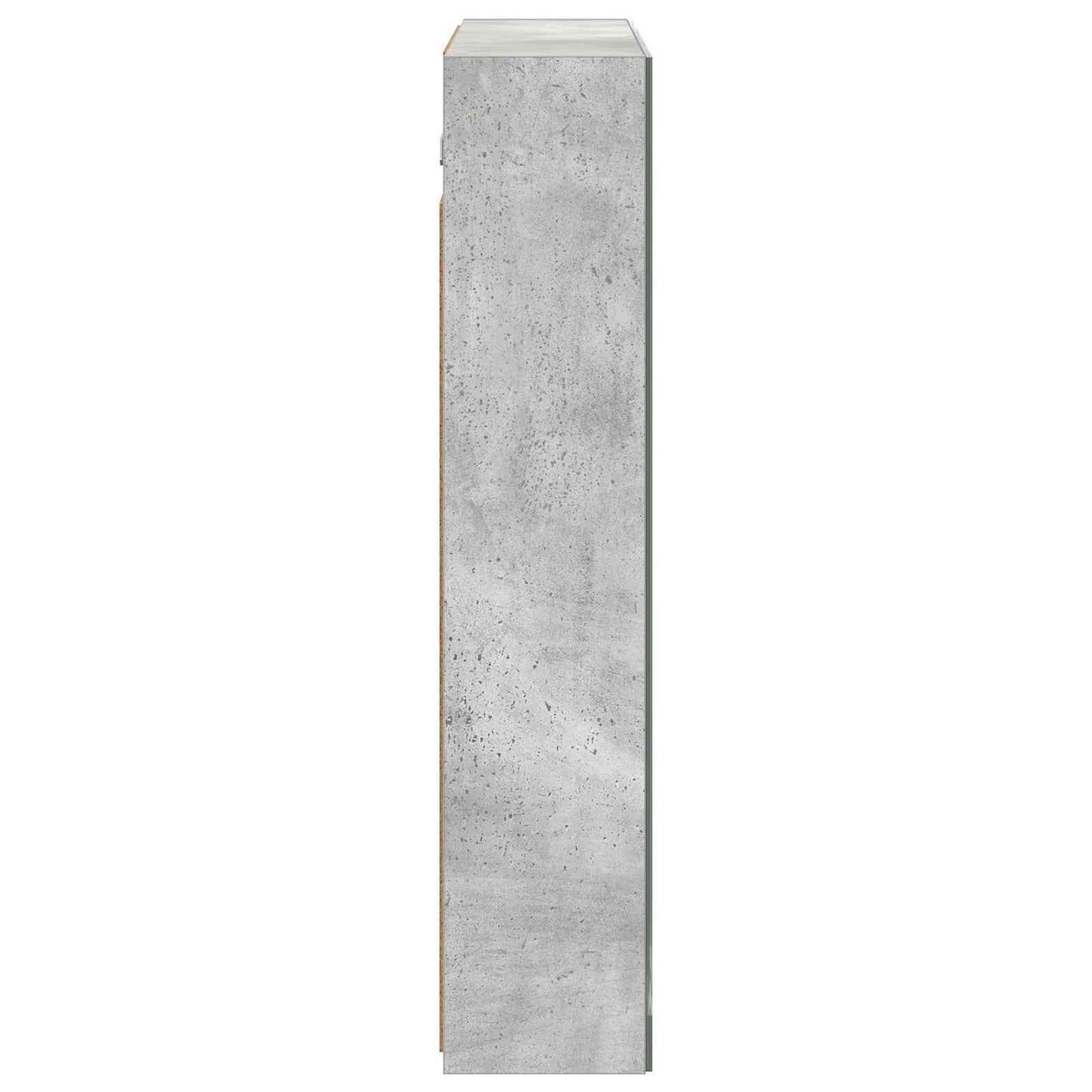 Badkamer spiegelkast Beton Grijs 70 x 14,5 x 70 cm Bewerkt hout