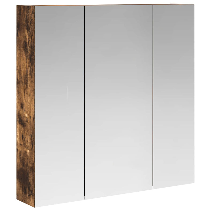 Badkamer spiegelkast Gerookt eiken 70 x 14,5 x 70 cm