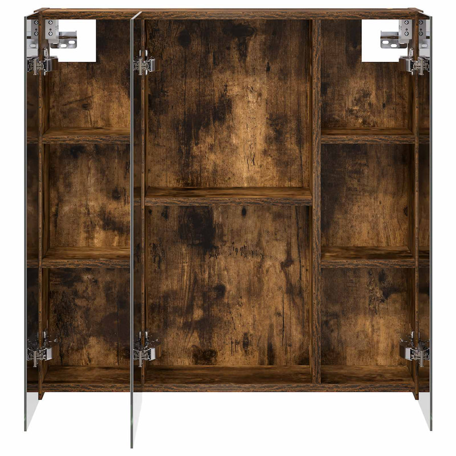 Badkamer spiegelkast Gerookt eiken 70 x 14,5 x 70 cm