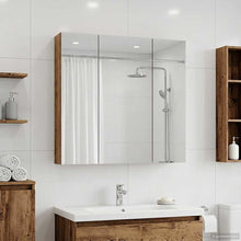 Badkamer spiegelkast Oudhout 70 x 14,5 x 70 cm Bewerkt hout