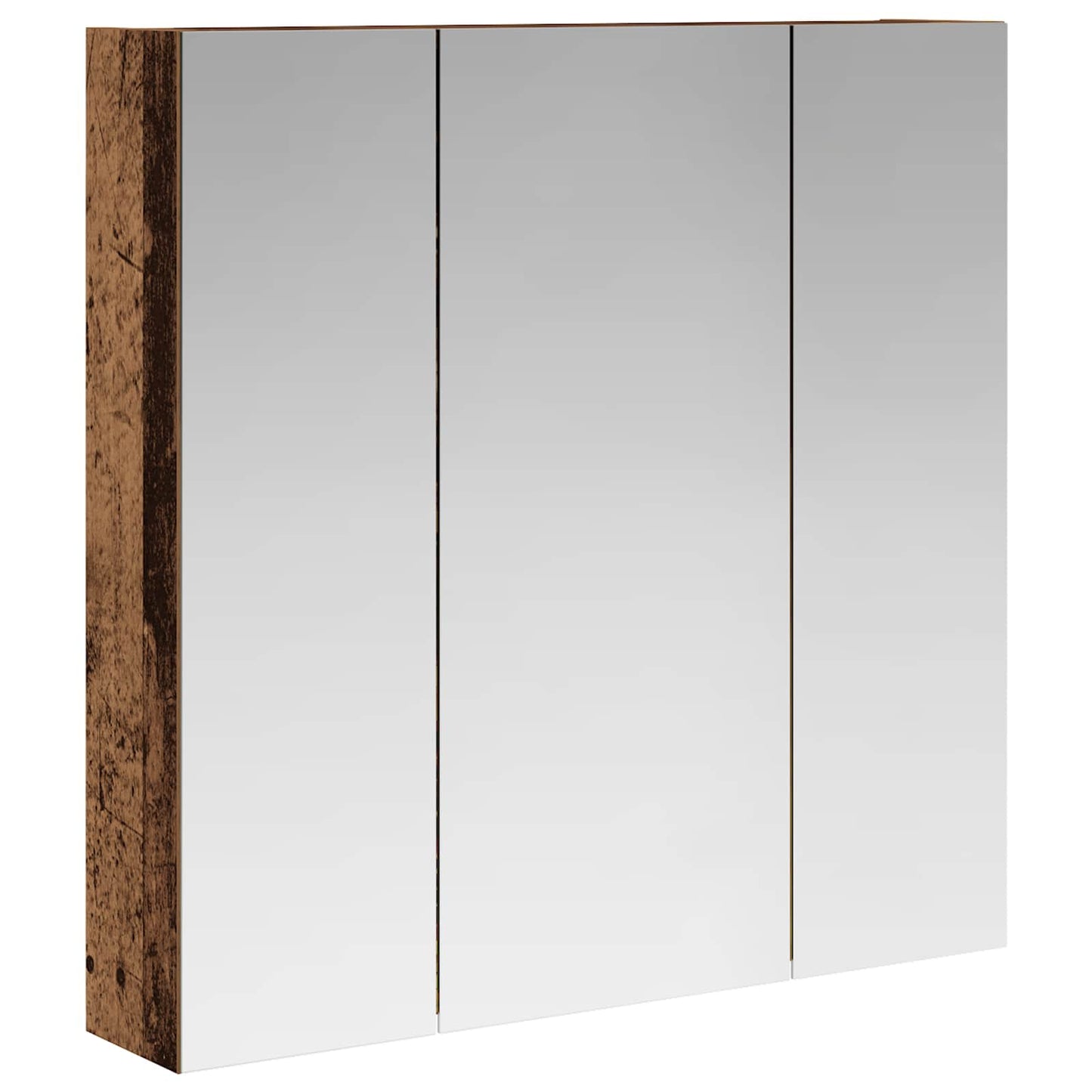 Badkamer spiegelkast Oudhout 70 x 14,5 x 70 cm Bewerkt hout