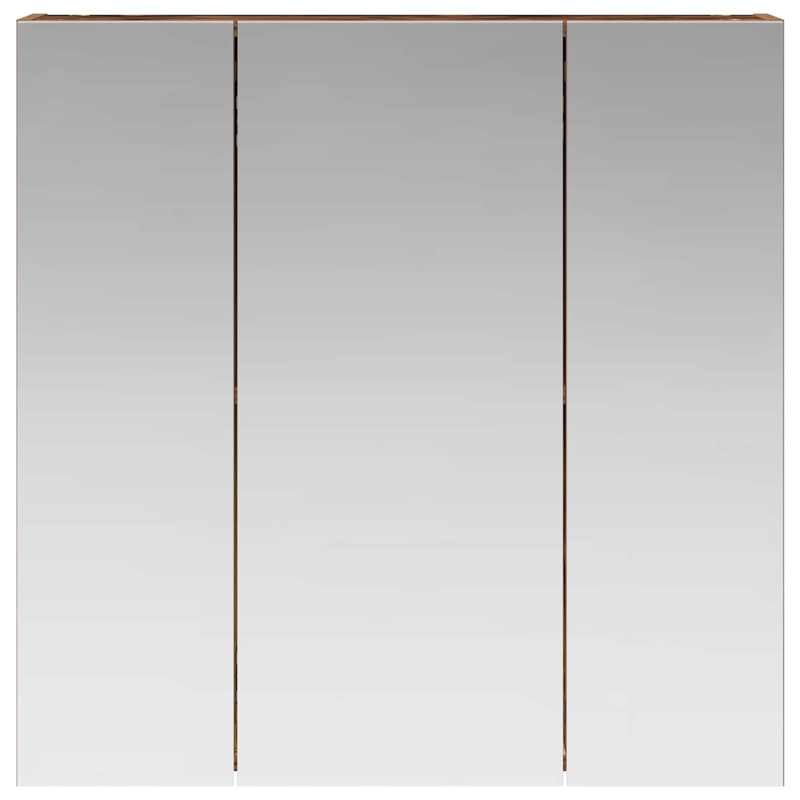 Badkamer spiegelkast Oudhout 70 x 14,5 x 70 cm Bewerkt hout