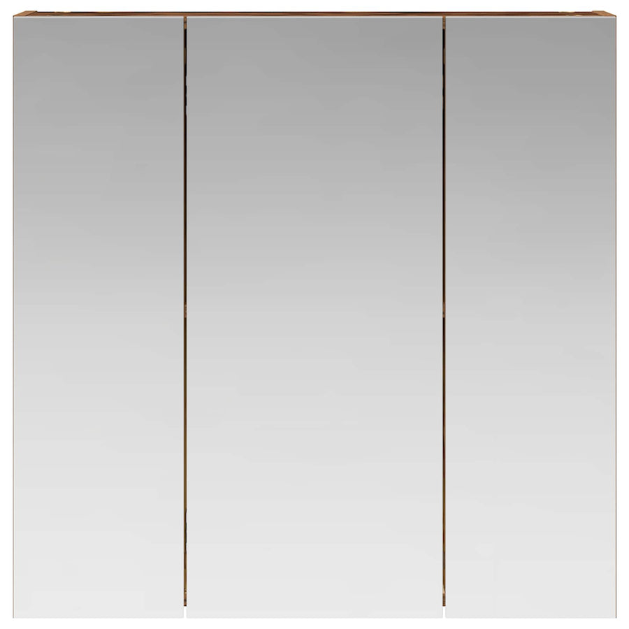 Badkamer spiegelkast Oudhout 70 x 14,5 x 70 cm Bewerkt hout
