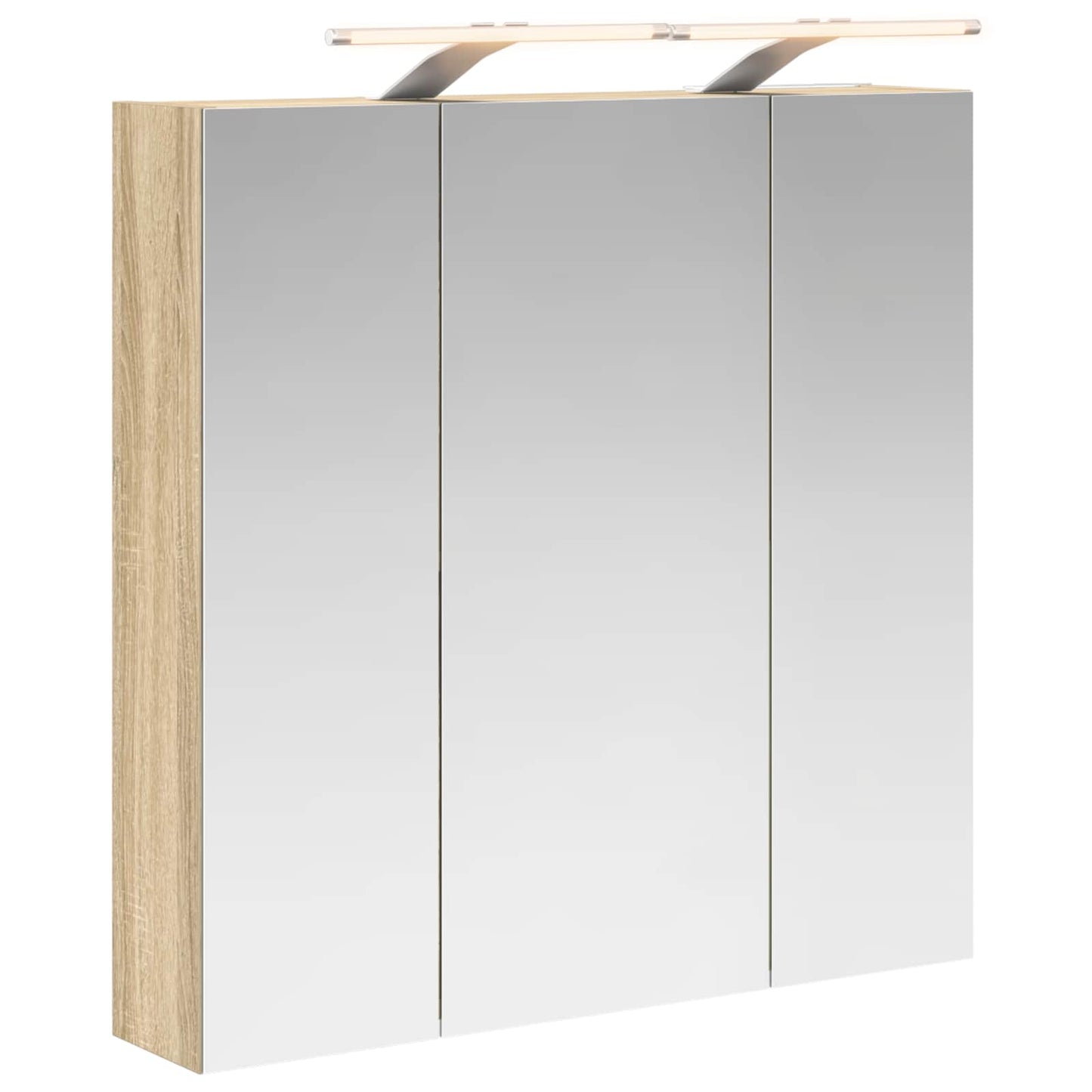 Badkamer spiegelkast Sonoma Eiken 70 x 14,5 x 70 cm