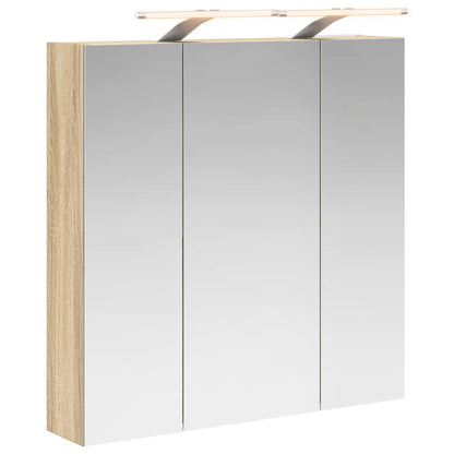 Badkamer spiegelkast Sonoma Eiken 70 x 14,5 x 70 cm