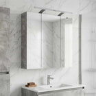 Badkamer spiegelkast beton grijs 70x14,5x70 cm
