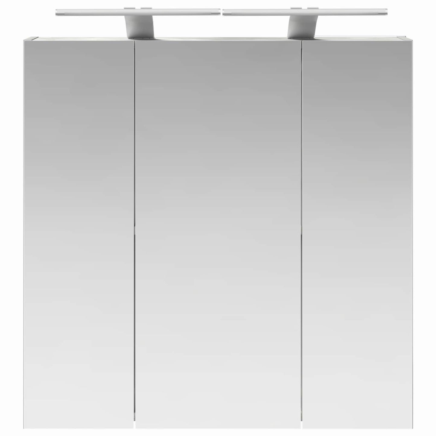 Badkamer spiegelkast Beton Grijs 70 x 14,5 x 70 cm Bewerkt hout