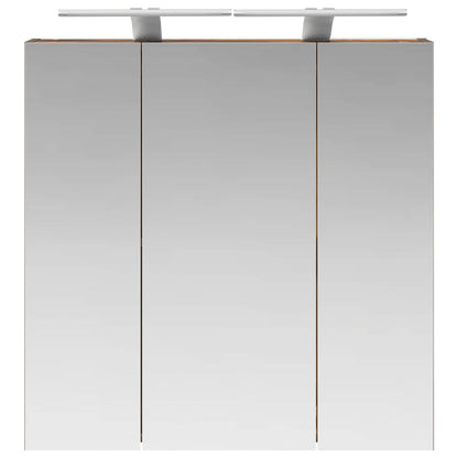 Badkamer spiegelkast Gerookt eiken 70 x 14,5 x 70 cm
