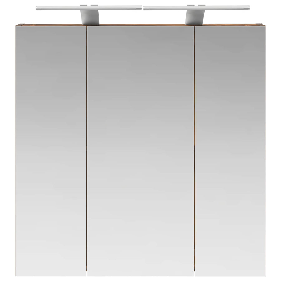 Badkamer spiegelkast Gerookt eiken 70 x 14,5 x 70 cm