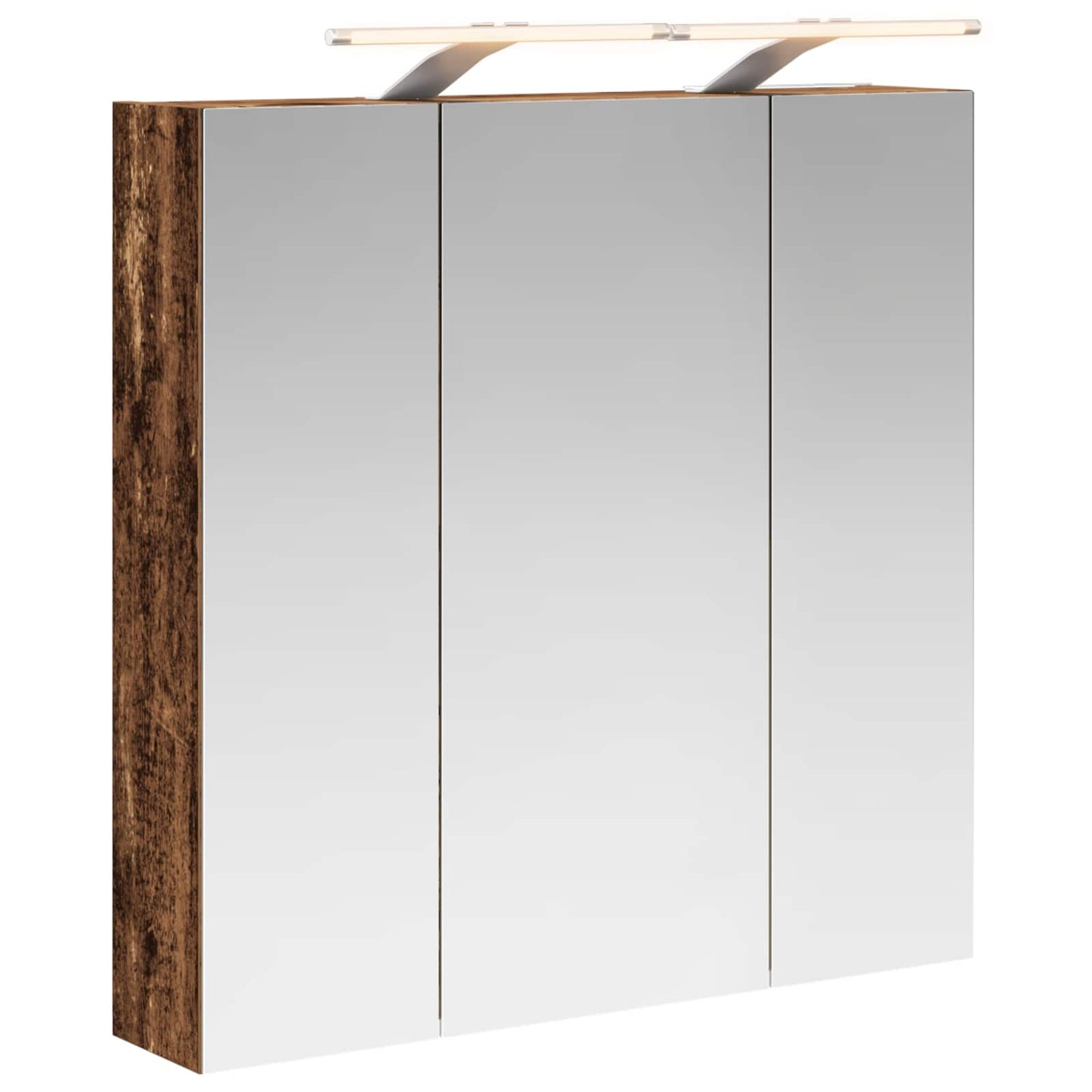 Badkamer spiegelkast Oudhout 70 x 14,5 x 70 cm Bewerkt hout