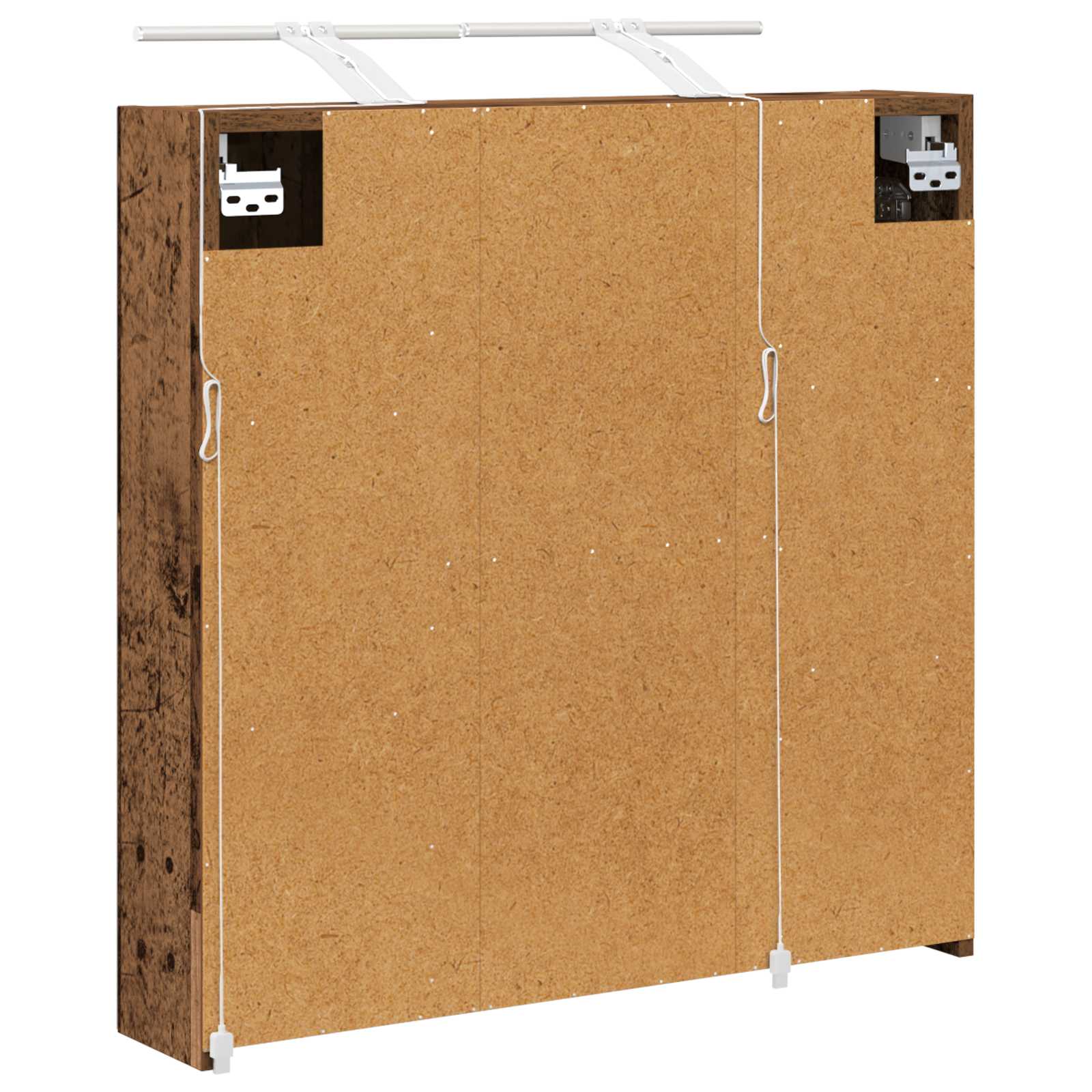 Badkamer spiegelkast Oudhout 70 x 14,5 x 70 cm Bewerkt hout