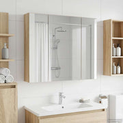 Badkamer spiegelkast 80x14.5x70 cm Sonoma eiken