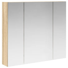 Badkamer spiegelkast met plank Sonoma Eiken 80 x 14.5 x 70 cm