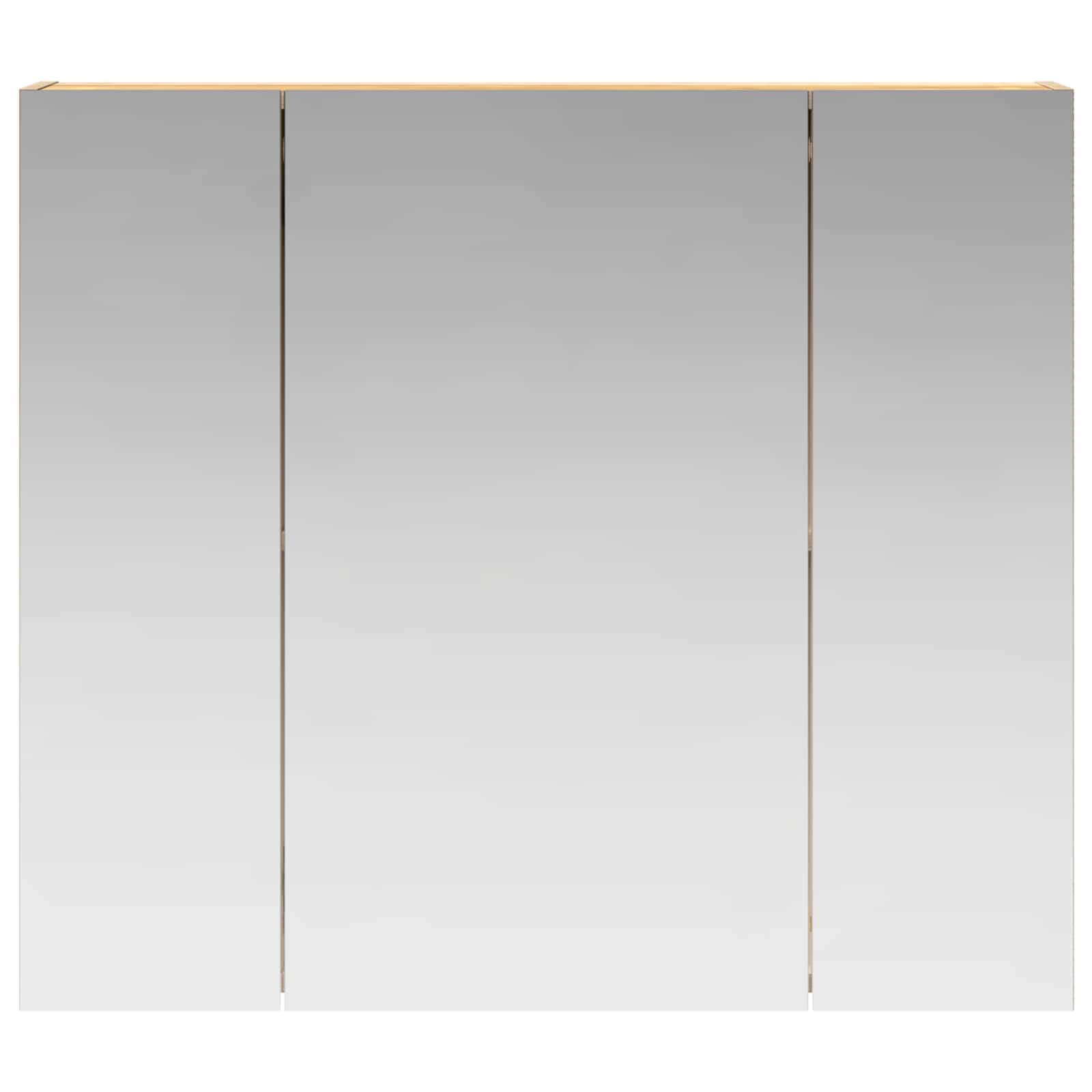 Badkamer spiegelkast met plank Sonoma Eiken 80 x 14.5 x 70 cm
